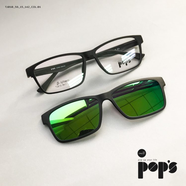 ร้านแว่นตา iWear กรอบแว่นคลิปออน Pop's