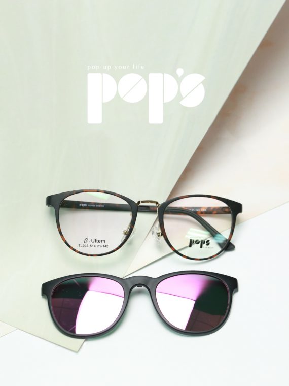 ร้านแว่นตา iWear กรอบแว่นคลิปออน Pop’s
